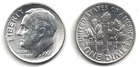 Uncirculated 1961 Silver Roosevelt Dime at Below Silver Melt Value