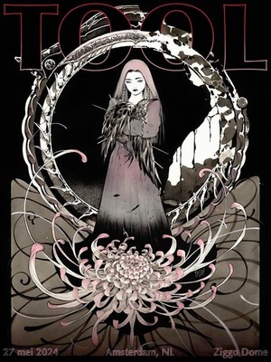 TOOL Poster Ziggo Dome Amsterdam 2024 Limited Edition Wall Art Print