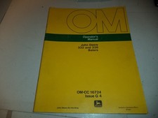 John Deere 342 & 346 Hay Baler Operators Manual Instruction book original