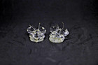 Small Clear Glass Butterfly Figurines - Set of two - Small - Vintage - Broken? — photo 1