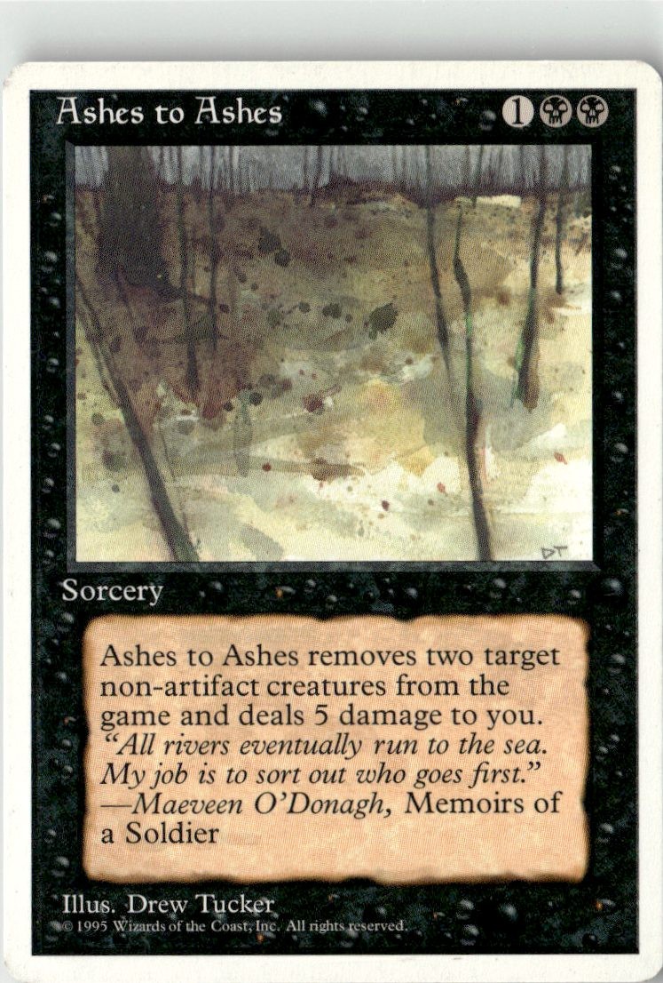 Magic Ashes to Ashes LP Fourth Edition