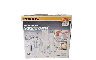 Presto Professional Salad Shooter Slicer/Shredder Model 02970 New Open Box