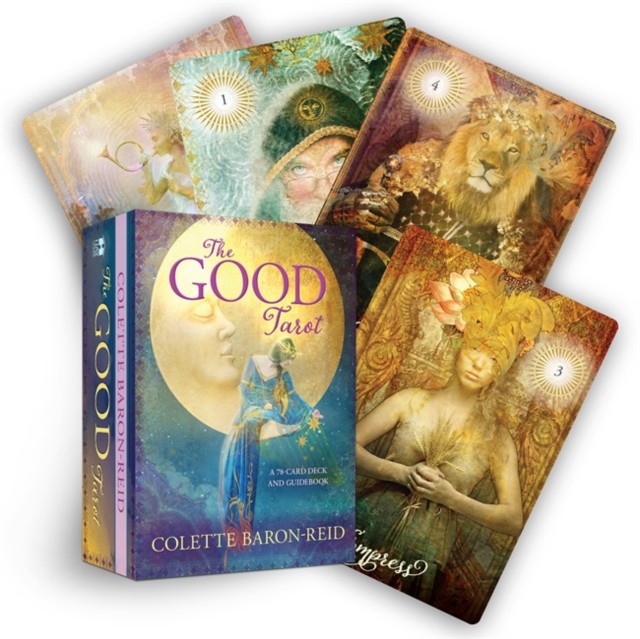 NEW-OTHER! THE GOOD TAROT: A 78-CARD DECK AND GUIDEBOOK BY COLETTE BARON-REID - Image 2
