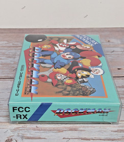NOT A GAME CART Rockman Family Cassette Famicom Box & Storage Case Cart