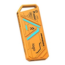 M.2 SSD-Gehäuse, Tragbares USB 3.1 Typ-C RGB SSD-Festplattengehäuse, 10 Gbi9665