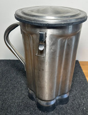 Commercial CB-2-10 Blender Container 1 Gal With Blade & Handle Lid Stainless