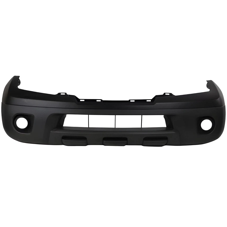 Front Bumper Cover Primed Plastic & Fog Lights Kit For 2009-2021 Nissan Frontier Foto 3 de 4