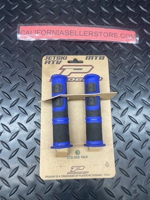 Pro Grip Blue/Black MTB ATV JETSKI Grips | PA096422BL02-150   #1115