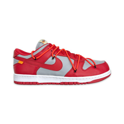 Dunk Low  Off White University Red 
