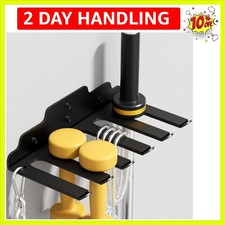 Olympic Barbell Hanger,Garage Gym Bar Wall Rack,Vertical Barbell Mount Rack,B...