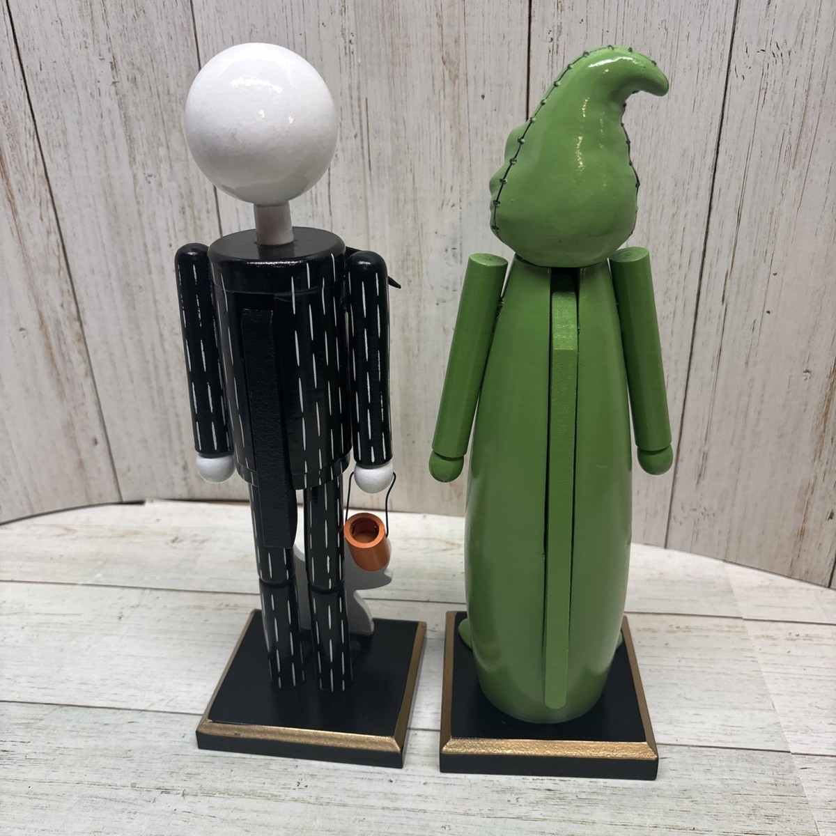 置物 緑 ジャックノバー Jacknobber Nightmare Before Christmas Jack Skellington & Oogie Boogie