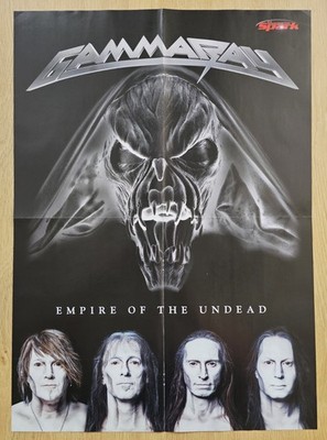 GAMMA RAY - MEGA Poster von 2014, A2 Format (40 x 55 cm) - NEUWERTIGER ZUSTAND!