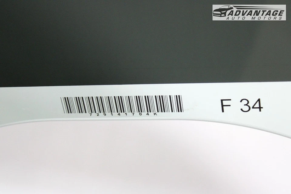 BMW 328I GT XDRIVE F34 2014-2016 panel de puerta trasera izquierda ventana vidrio OEM Foto 4 de 4