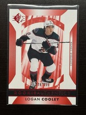2023-24 SP Hockey - Logan Cooley #102 ROOKIE AUTHENTICS RED /899