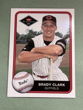 Brady Clark 2001 Fleer Platinum Cincinnati Reds #377 LL149