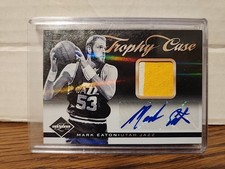 2011-12 Panini Limited - Trophy Case Mark Eaton #45 Materials Signatures /25