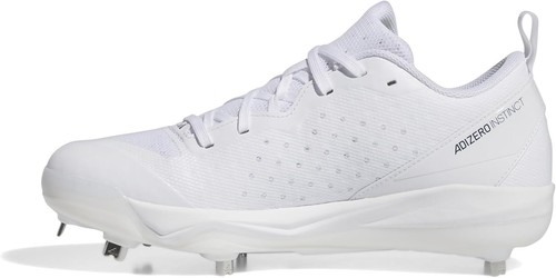 adidas Damskie knagi Adizero Instinct Metal SoftBall Rozmiar 5,5 Białe Niebieskie - Zdjęcie 3 z 8