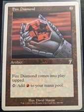 Fire Diamond [Foil] Prices | Magic 7th Edition | Magic Cards