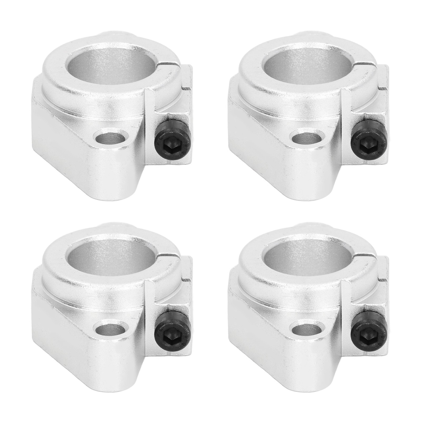 4PCS Rail Guide Support Aluminum Alloy Linear Motion Rail Shaft Bracket For