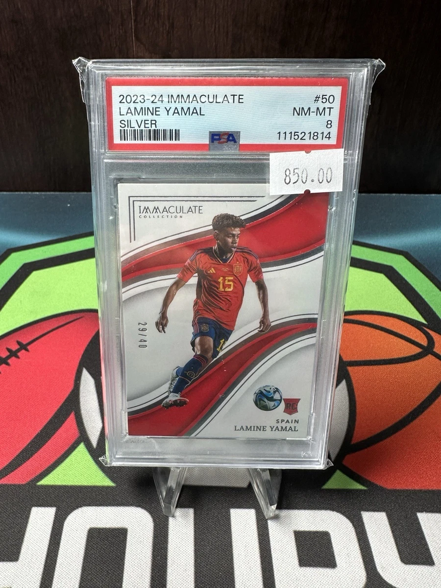 【50シリ】Panini Immaculate／ロドリゴルーキーカード！ 2023-24 Panini Immaculate Collection - Lamine Yamal #50 for sale