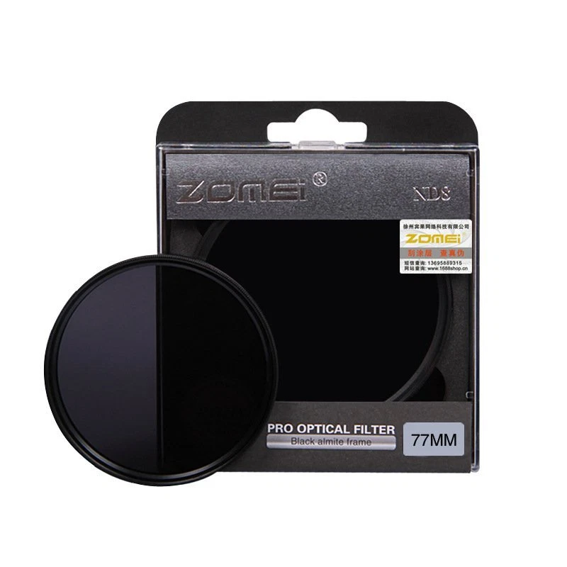 Zomei 52 55 58 67 72 77 82mm Neutral Density ND 2 4 8 Lens Filter for Canon Sony - Image 3 of 4