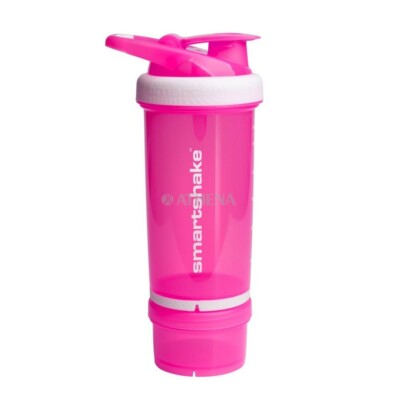 SMARTSHAKE DOUBLE REVIVE 750ml BPA Sports Technical Water Bottle Pink