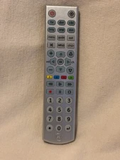 GE Ultra Pro Universal 6 Device Remote Control -Light Up Blue -TESTED