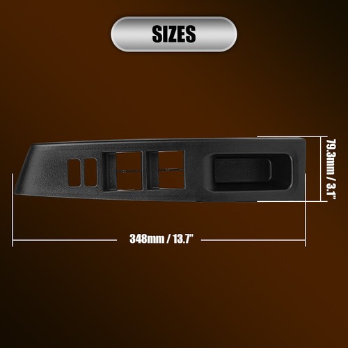 4-Door Door Window Switch Bezel Trim Panel Left Right For Toyota Yaris 2012-2014 - Foto 8 di 23