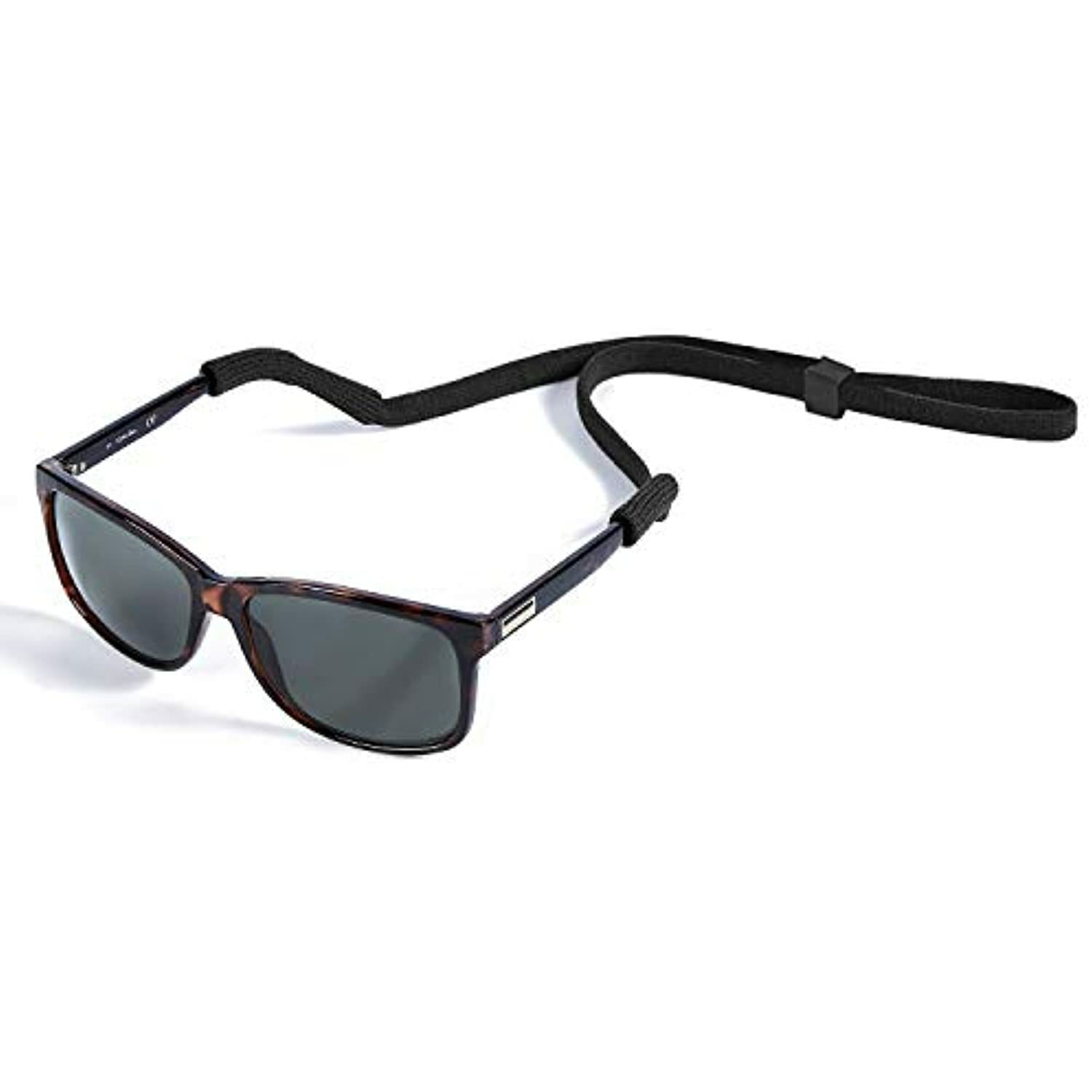 6 pack Black Glasses Strap Sunglasses Eyeglass Lanyard Holder Spandex