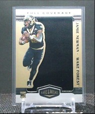 2021 Panini Chronicles Draft Picks Football Jamie Newman Plates & Patches