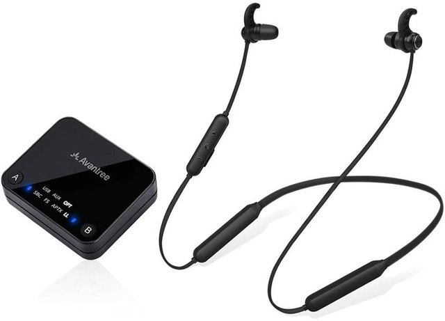 Avantree Ht4186 Cuffie Wireless Auricolari a Collana senza fili per TV PC  con | Acquisti Online su eBay