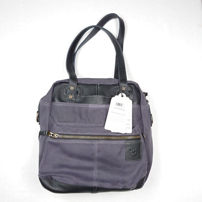 NEW $325 Will Leather Goods WILL ADVENTURE ONWARD TOTE Bag CHARCOAL W/ Pillow