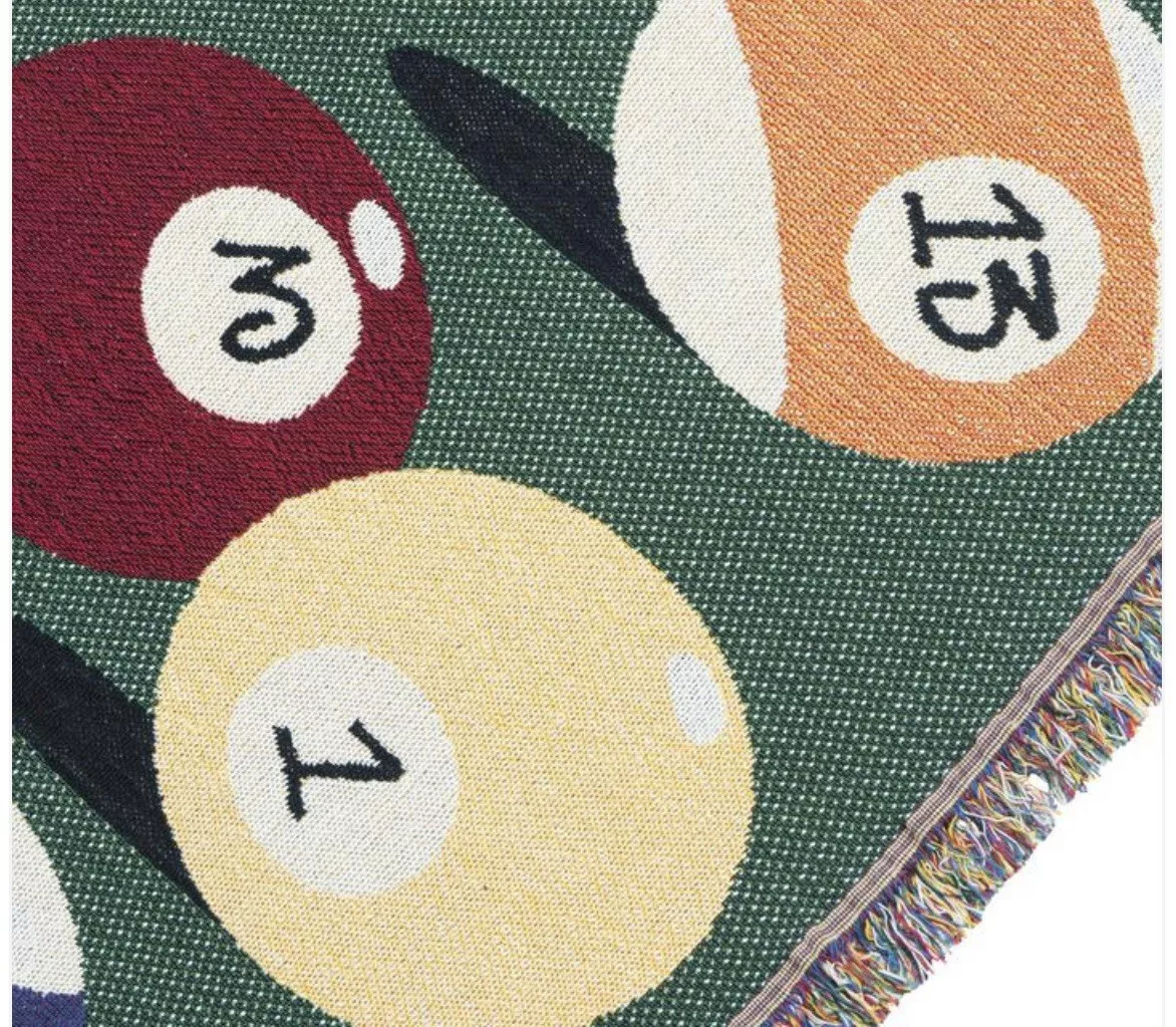 Stussy Blanket 8 Ball BILLIARDS TAPESTRY Collector Item | eBay