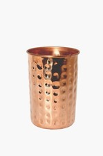 40 Pcs Hammered Pure Copper Joint Free Water Glass Support Good Health