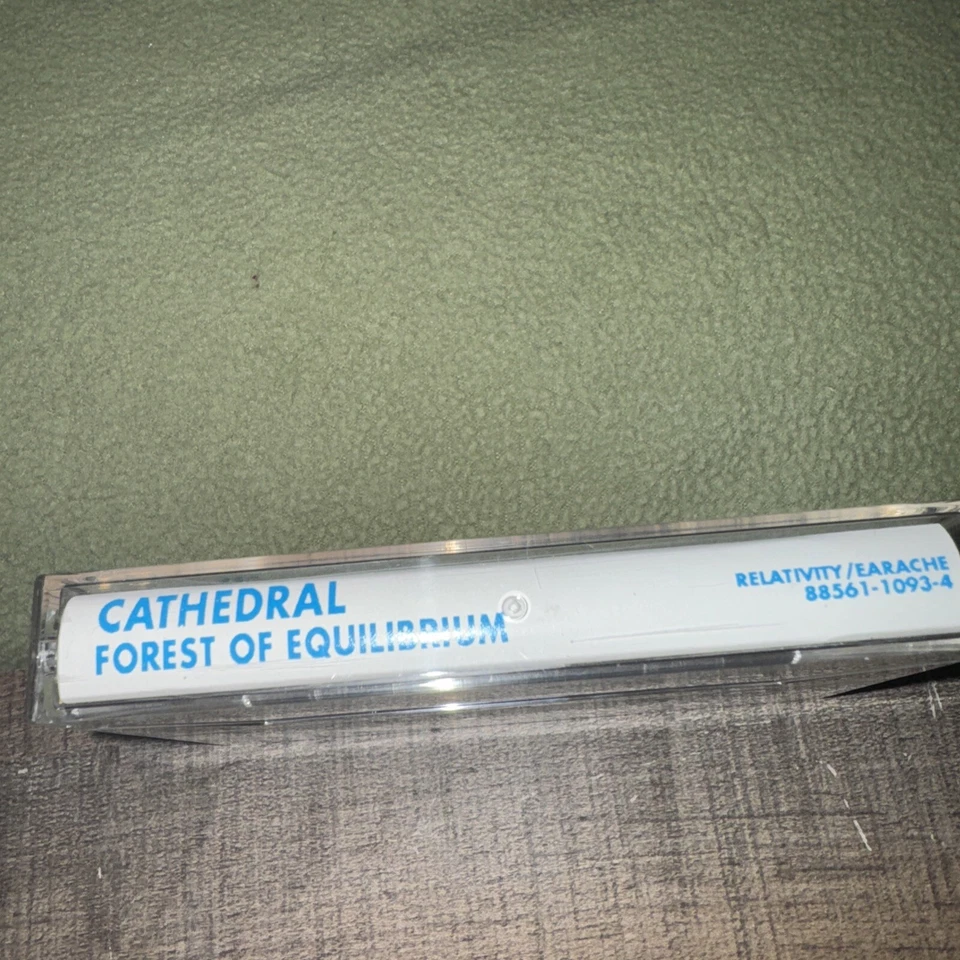 Cathedral - Forest Of Equilibrium (Rare 1991 Promo Cassette) Out Of Print! OOP! - Image 3 of 4