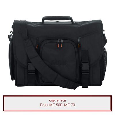 Gator Cases 19'' Messenger Bag fits Boss ME-50B, ME-70