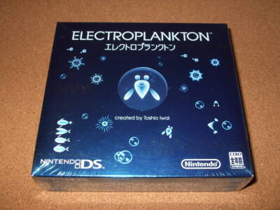 Nintendo DS Electroplankton First Limited Edition w/Headphones New