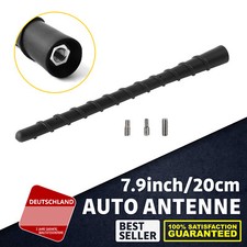 Auto Antenne 20cm Stabantenne Dachantenne Schwarz Für  Audi BMW Skoda Ford NEU