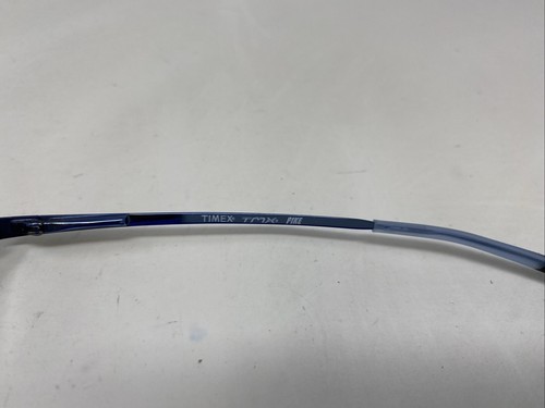 Timex TMX PIKE BRUISE-BK 48-18-135 Black/Blue Full Rim Eyeglasses Frame DA66 - Picture 6 of 8