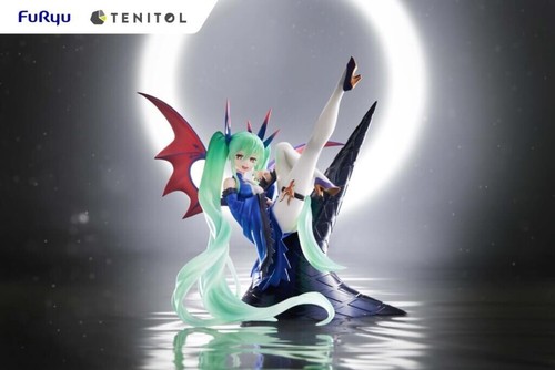 FuRyu TENITOL Hatsune Miku Dark Figure Statue INSTOCK - Picture 9 of 13