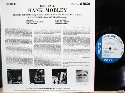 その他 LP Hank Mobley Roll Call GXK8097 BLUE NOTE /00260 HANK MOBLEY - Hank Mobley - Roll Call LP (Blue Note Classic