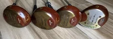 Spalding Custom Tour Edition Oil Hardened Persimmon Wood Driver Fairway Set