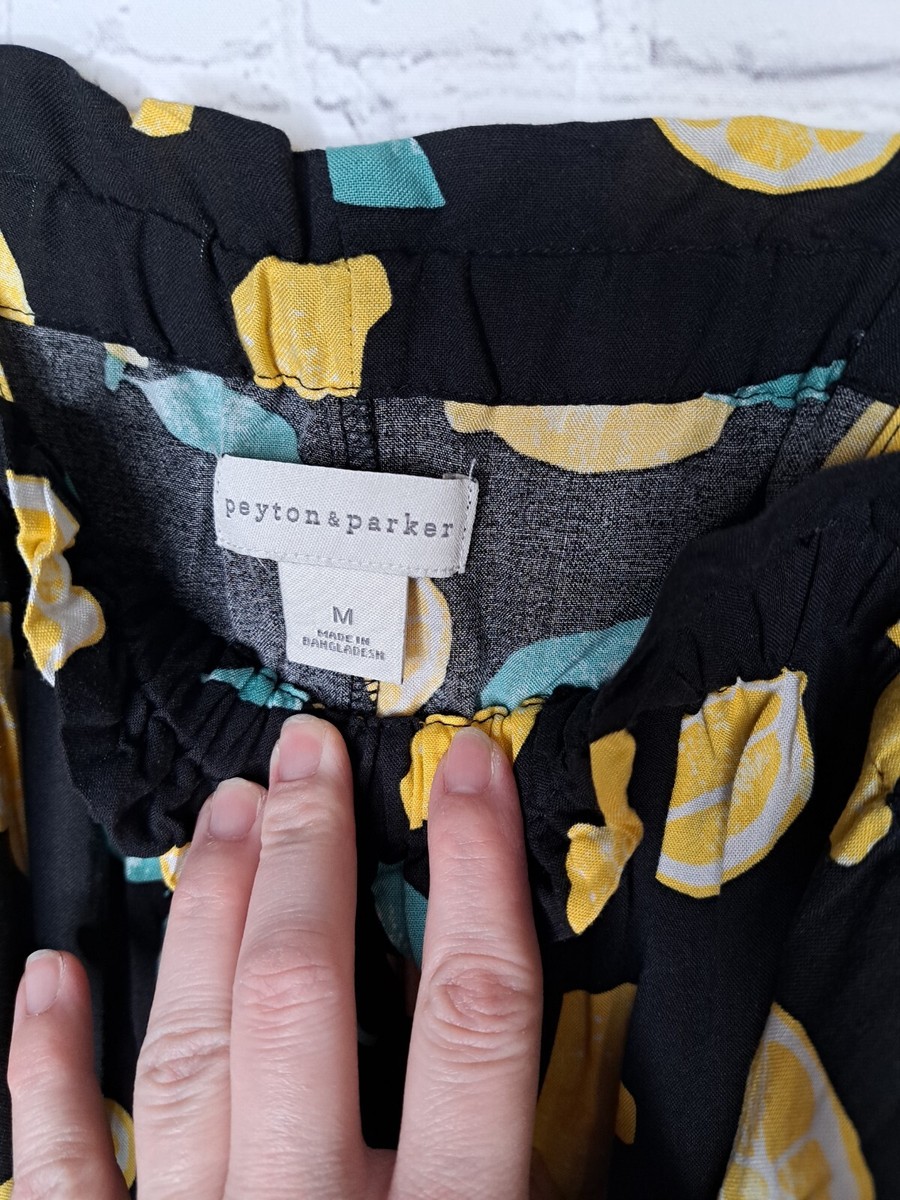 Peyton and Parker Off The Shoulder Lemon Dress Mommy Me