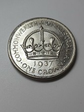 Australian 1937 CROWN CH UNC