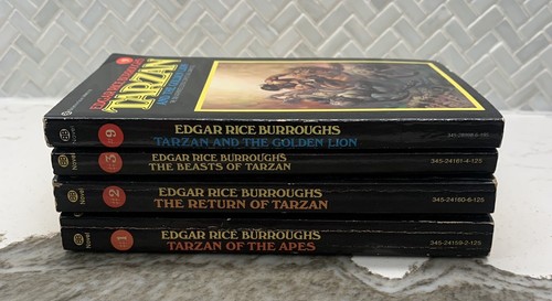 Edgar Rice Burroughs Sci-Fi Paperback Lot of 16 Tarzan , John Carter of Mars + - Picture 12 of 24