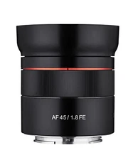 Samyang 45mm F1.8 AF Compact Full Frame Lens for Sony E Mount (SYIO45AF-E)