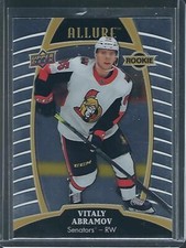 2019-20 Upper Deck Allure #84 VITALY ABRAMOV ROOKIE Base Senators