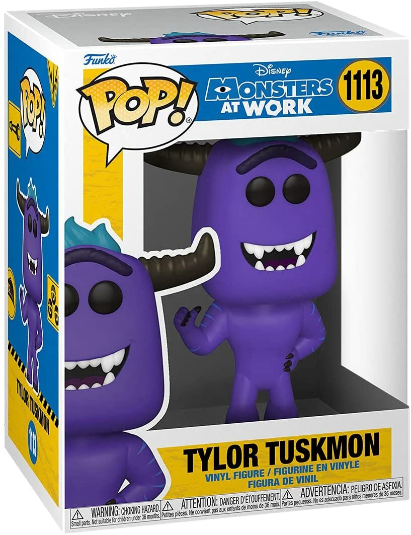 アール MONSTERS AT WORK - TYLOR - FUNKO POP - BRAND NEW - DISNEY