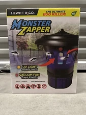 HEWITT & CO. 120V Electric Indoor and Outdoor Monster Bug Trapper - New