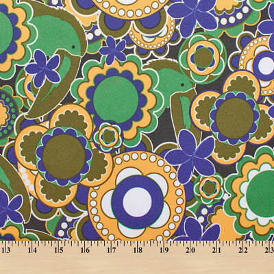 Printed Canvas Fabric Waterproof Outdoor 60'' wide 600 Denier by the yard 